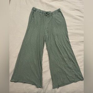 Aerie wide leg summer pants 100% cotton